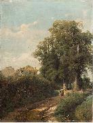 Eugenio Gignous The Environs of Milan France oil painting artist